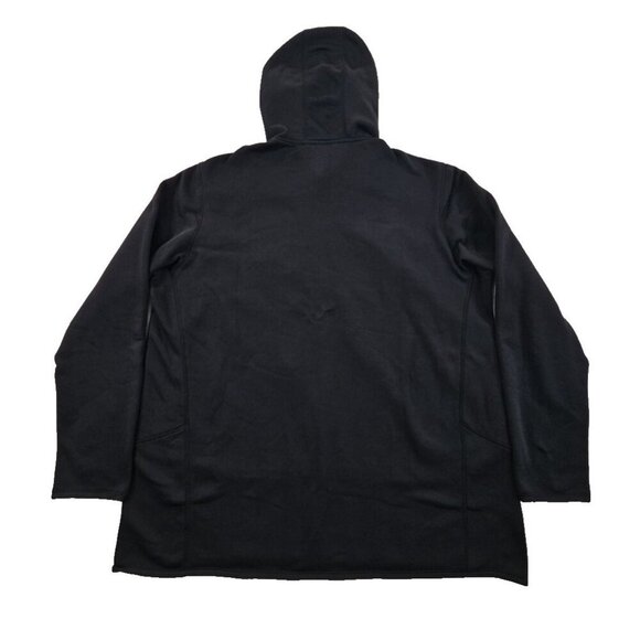 NEW 90 Degree by Reflex Full Zip Hoodie Men's 2XL Black NWT Zip Pockets Luxe - Picture 2 of 15